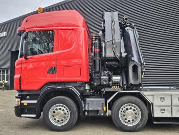 Scania R480 8x2 / HIAB 105 tm CRANE / KRAN